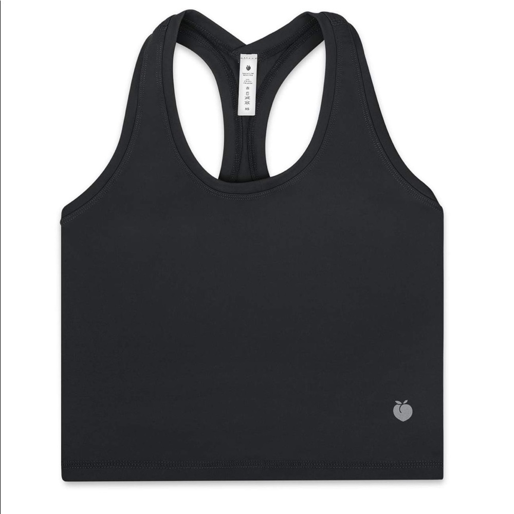 Rush Black Crop-Top